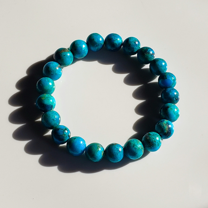 Turquoise bead bracelet