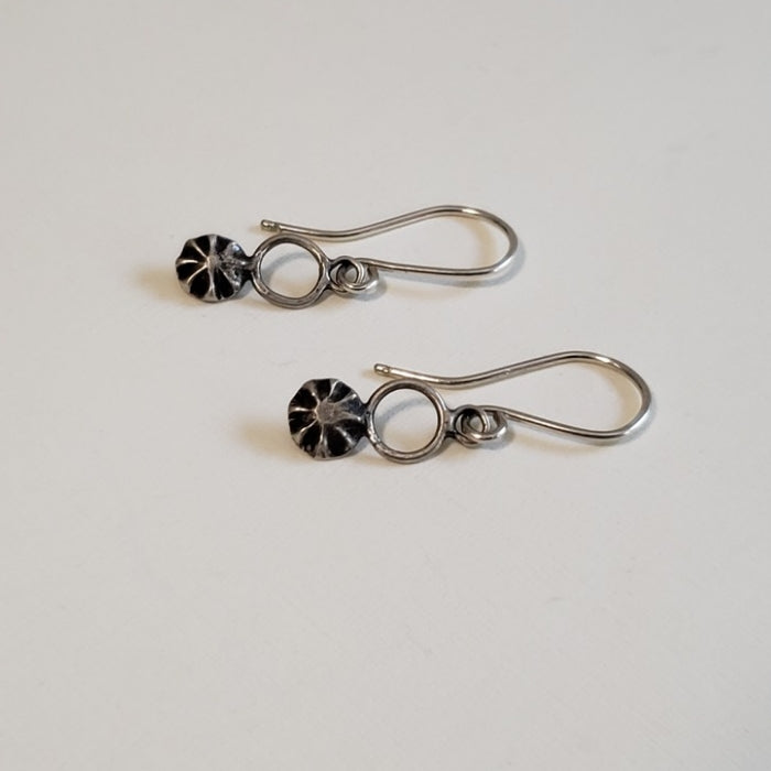 Marea noir earrings