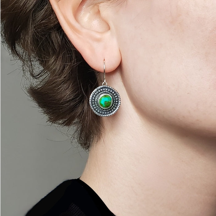 Turquoise drop earrings