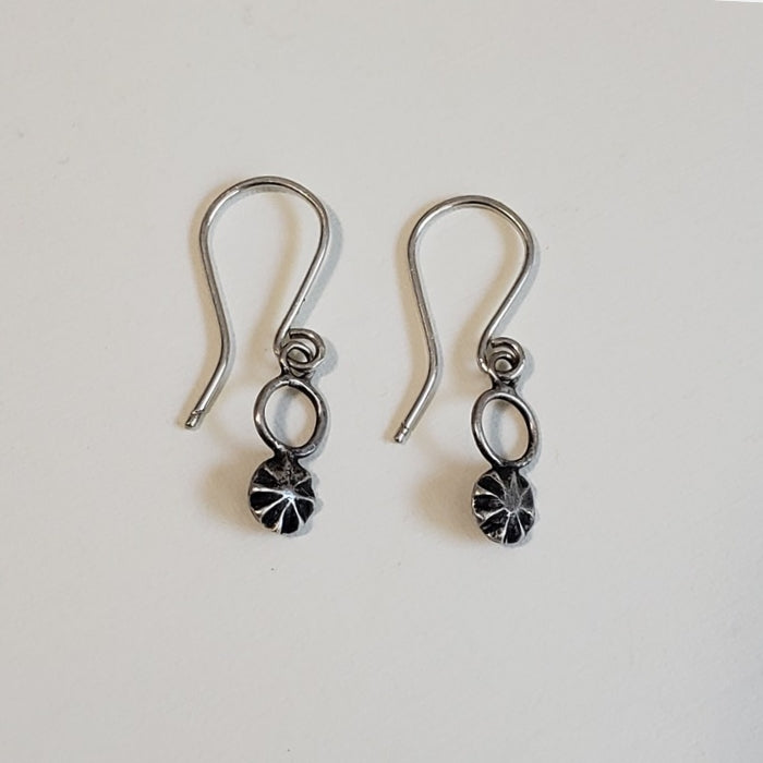 Marea noir earrings