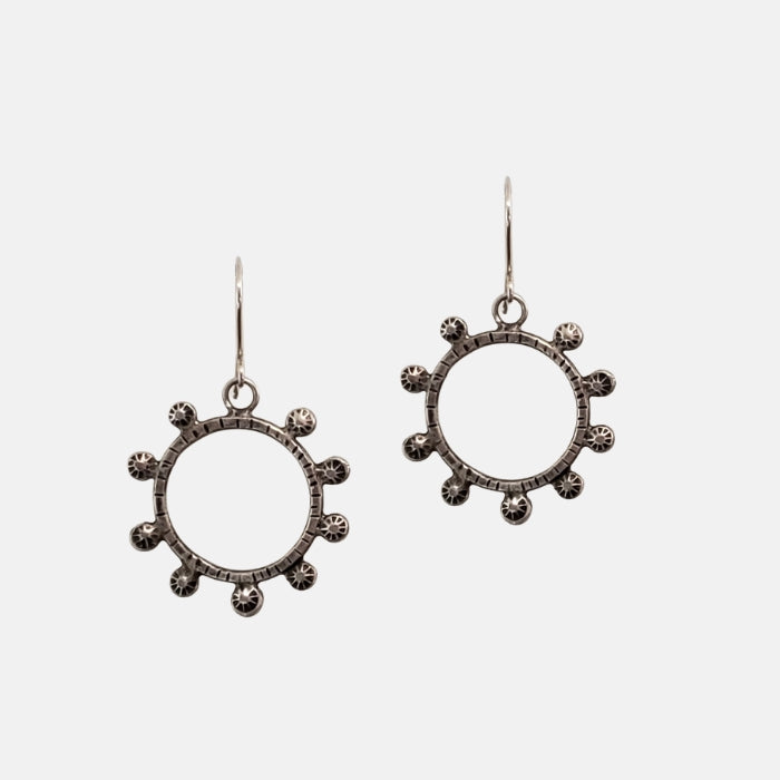 Gears of time earrings