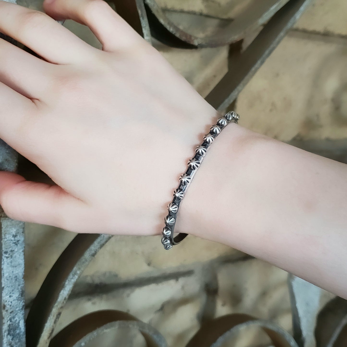 Sterling Silver star bracelet