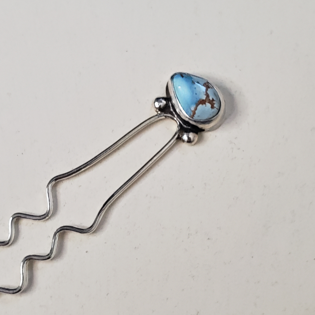 Sterling silver hair pin