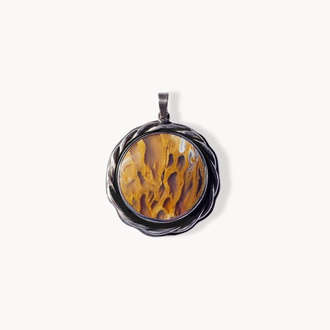 Large gemstone pendant