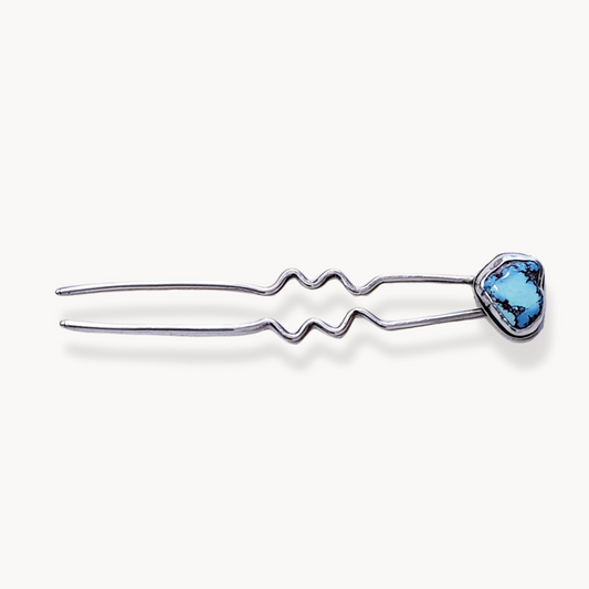 Turquoise hair pin