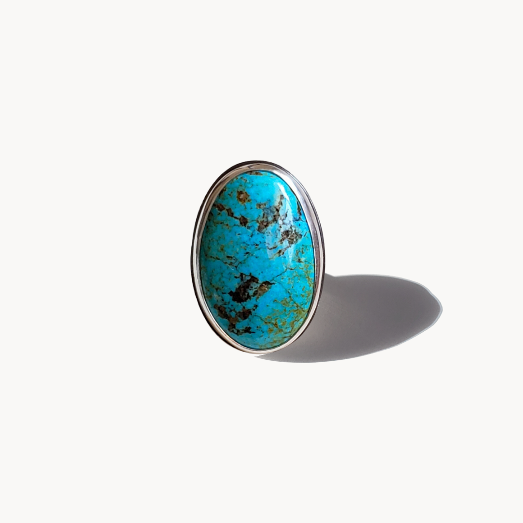 Large turquoise ring