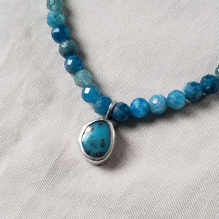 Canyon sky beaded necklace