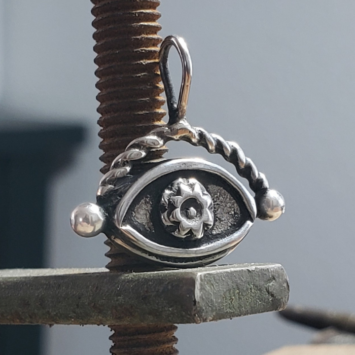 Eye of the beholder pendant