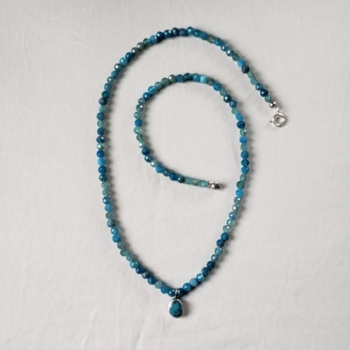 Canyon sky beaded necklace