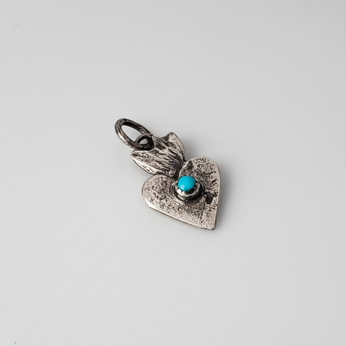 Turquoise charm pendant