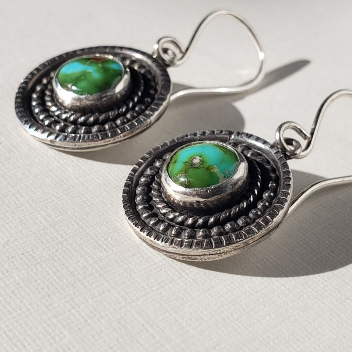 Turquoise drop earrings