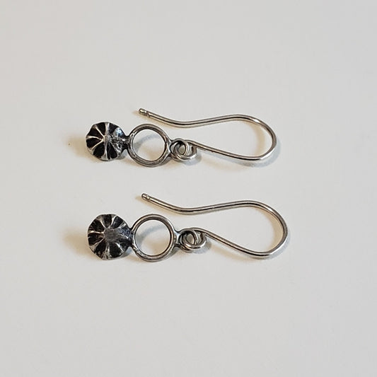 Marea noir earrings
