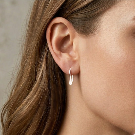 Sterling silver threader earrings