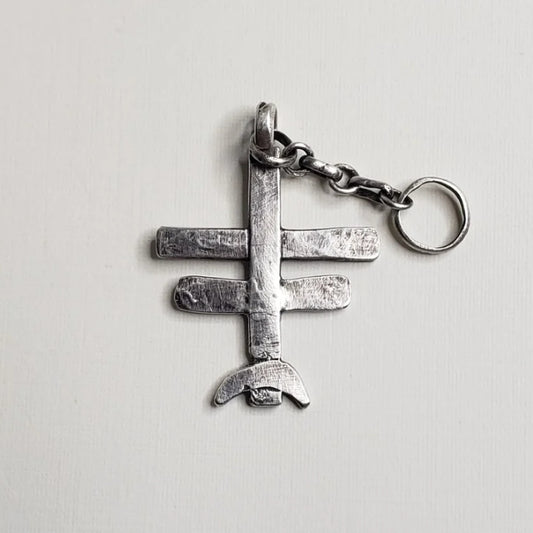 Found cross pendant
