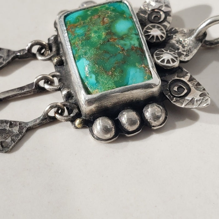 Juniper Breeze turquoise pendant