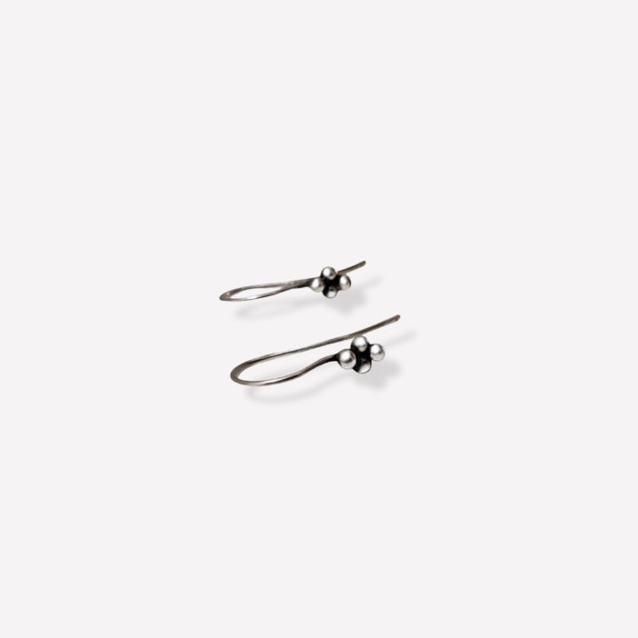 Sterling silver hook earrings