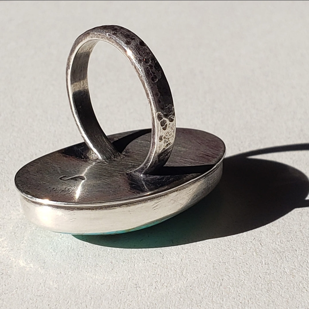 Large turquoise ring
