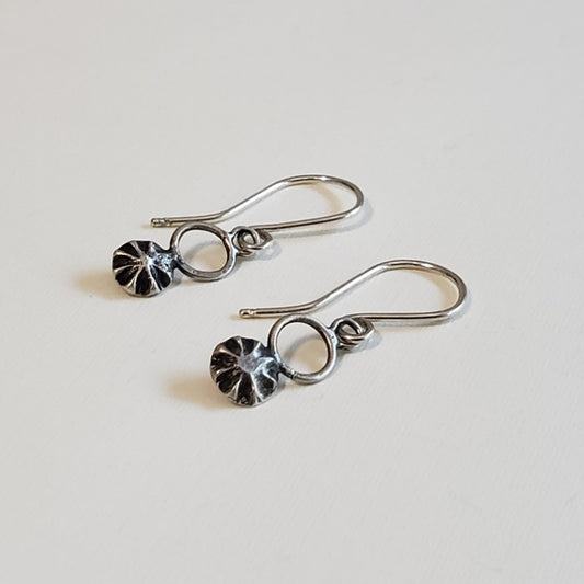 Marea noir earrings