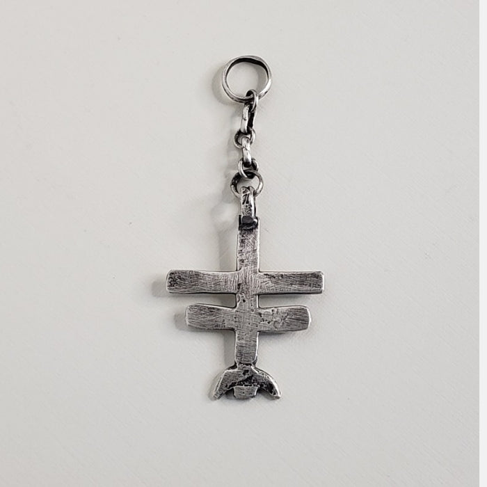 Found cross pendant