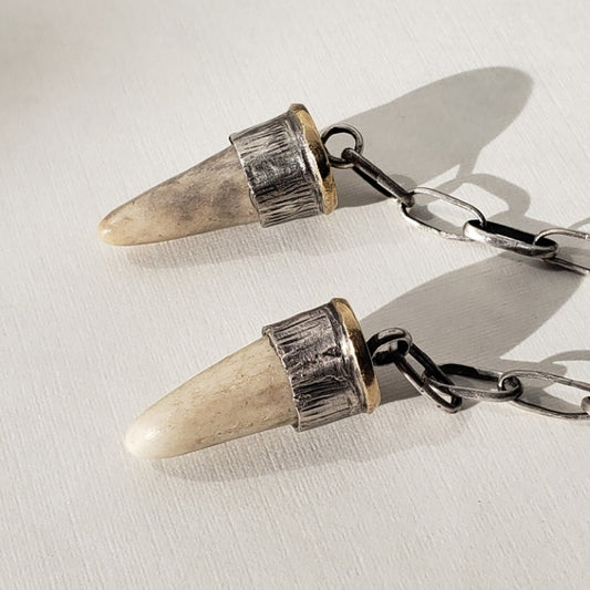 Horn earrings