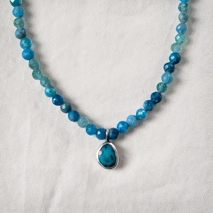 Canyon sky beaded necklace